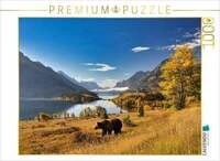 CALVENDO Puzzle Der Waterton Lakes National Park, gelegen im S&uuml;den der Provinz