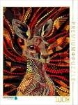 CALVENDO Puzzle K&auml;nguru im Stile der Aborigine-Kunst 1000 Teile Lege-Gr&ouml;&szlig;e...