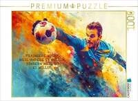 CALVENDO Puzzle Ein Motiv aus dem Kalender Fu&szlig;ball und Motivation 1000 Teile