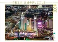 CALVENDO Puzzle Las Vegas Skyline bei Nacht 1000 Teile Lege-Gr&ouml;&szlig;e 64x48cm