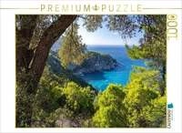 CALVENDO Puzzle Insel Eub&ouml;a - Griechenland 1000 Teile Lege-Gr&ouml;&szlig;e 64x48cm