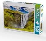 CALVENDO Puzzle Sk&oacute;gafoss 1000 Teile Lege-Gr&ouml;&szlig;e 64x48cm Foto-Puzzle f&uuml;r