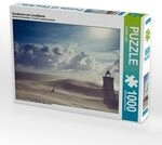 CALVENDO Puzzle Sandsturm am Leuchtturm 1000 Teile Lege-Gr&ouml;&szlig;e 64x48cm Foto-Puzzle