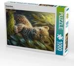 CALVENDO Puzzle Geopardbaby 1000 Teile Lege-Gr&ouml;&szlig;e 64x48cm Foto-Puzzle f&uuml;r