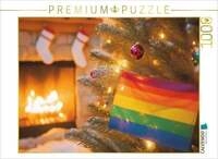 CALVENDO Puzzle Weihnachts-Pride - LGBTQ+ Stolz und Regenbogenfarben in der