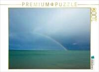 CALVENDO Puzzle Regenbogen &uuml;ber der Ostsee 1000 Teile Lege-Gr&ouml;&szlig;e 64x48cm