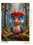 CALVENDO Puzzle Der Helmspecht aus Nordamerika 1000 Teile Lege-Gr&ouml;&szlig;e 64x48cm