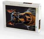 CALVENDO Puzzle Hund Shadow 1000 Teile Lege-Gr&ouml;&szlig;e 64x48cm Foto-Puzzle f&uuml;r
