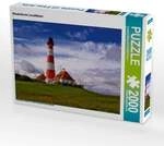 CALVENDO Puzzle Westerhever Leuchtturm 2000 Teile Lege-Gr&ouml;&szlig;e 90x67cm Foto-Puzzle