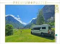 CALVENDO Puzzle Campingplatz Aareschlucht 1000 Teile Lege-Gr&ouml;&szlig;e 64x48cm...