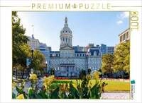 CALVENDO Puzzle War Memorial Plaza und Baltimore City Hall in Downtown...