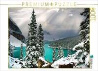 CALVENDO Puzzle Der Moraine Lake (auf deutsch "Mor&auml;nensee") ist ein von...