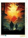 CALVENDO Puzzle Der Schatz im Dschungel - historisches Filmplakat zu einem...