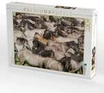 CALVENDO Puzzle Kraftvoller Herdentrieb 1000 Teile Lege-Gr&ouml;&szlig;e 64x48cm...
