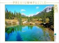 CALVENDO Puzzle Farbenpracht der Ink Pots im Banff Nationalpark 1000 Teile