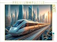 CALVENDO Puzzle Metropolitan Fastlink, St&auml;dte-Schnellverbindung mit...