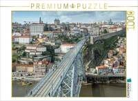 CALVENDO Puzzle Ponte Luis I. in Porto 1000 Teile Lege-Gr&ouml;&szlig;e 64x48cm...