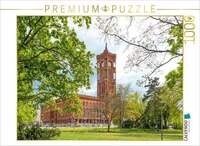 CALVENDO Puzzle Rotes Rathaus 1000 Teile Lege-Gr&ouml;&szlig;e 64x48cm Foto-Puzzle f&uuml;r