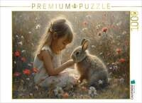 CALVENDO Puzzle Sommerliebe auf der Wiese 1000 Teile Lege-Gr&ouml;&szlig;e 64x48cm...
