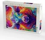 CALVENDO Puzzle Stier/Taurus 1000 Teile Lege-Gr&ouml;&szlig;e 64x48cm Foto-Puzzle f&uuml;r