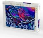 CALVENDO Puzzle V&ouml;gel im Winter 1000 Teile Lege-Gr&ouml;&szlig;e 64x48cm Foto-Puzzle...