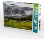 CALVENDO Puzzle Sella Meisules - Gr&ouml;den Dolomiten 1000 Teile Lege-Gr&ouml;&szlig;e 64x48cm