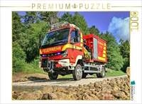 CALVENDO Puzzle WLF / Mitsubishi Fuso Canter 6C18 / Feuerwehr Meiningen 1000...