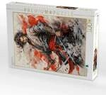 CALVENDO Puzzle Der geschickte Samurai 1000 Teile Lege-Gr&ouml;&szlig;e 64x48cm...