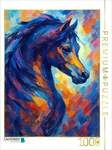 CALVENDO Puzzle Abstrakter Araber Hengst 1000 Teile Lege-Gr&ouml;&szlig;e 64x48cm Foto-Puzzle