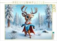 CALVENDO Puzzle Ein frostiges Superheldenabenteuer 1000 Teile Lege-Gr&ouml;&szlig;e...