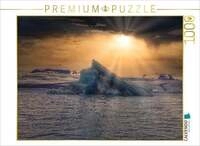 CALVENDO Puzzle Gletscherlagune in Island 1000 Teile Lege-Gr&ouml;&szlig;e 64x48cm...