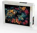 CALVENDO Puzzle Leoparden 1000 Teile Lege-Gr&ouml;&szlig;e 64x48cm Foto-Puzzle f&uuml;r