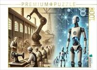 CALVENDO Puzzle Robotik und Automatisierung 1000 Teile Lege-Gr&ouml;&szlig;e 64x48cm