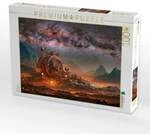 CALVENDO Puzzle Mondbasis 1000 Teile Lege-Gr&ouml;&szlig;e 64x48cm Foto-Puzzle f&uuml;r