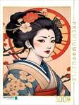 CALVENDO Puzzle Eine japanische Geisha 1000 Teile Lege-Gr&ouml;&szlig;e 64x48cm...