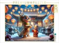 CALVENDO Puzzle Funkelnde Freunde im Winterwunderland 1000 Teile Lege-Gr&ouml;&szlig;e...