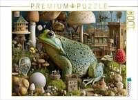 CALVENDO Puzzle Kr&ouml;tenzauber im Garten 1000 Teile Lege-Gr&ouml;&szlig;e 64x48cm...