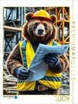 CALVENDO Puzzle Bau mit B&auml;r 1000 Teile Lege-Gr&ouml;&szlig;e 64x48cm Foto-Puzzle f&uuml;r