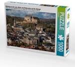 CALVENDO Puzzle Marburg an der Lahn, Blick vom Rabenstein auf die Altstadt 1000 Teile