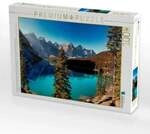 CALVENDO Puzzle Das beeindruckende Panorama &uuml;ber den Moraine Lake zeigt die...