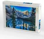 CALVENDO Puzzle Der Moraine Lake wurde 1969 sogar auf der 20-Dollar-Note im...