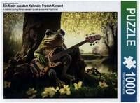 CALVENDO Puzzle Ein Motiv aus dem Kalender Frosch Konzert 1000 Teile...
