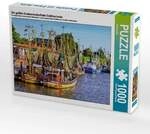CALVENDO Puzzle Die gr&ouml;&szlig;te Krabbenkutterflotte Ostfrieslands 1000 Teile