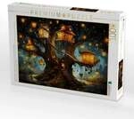 CALVENDO Puzzle Die wilden Nachbarn - Sie leben in dem hohlen Baum. Ganz ohne...