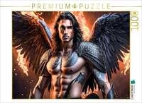 CALVENDO Puzzle Engel Raziel k&auml;mpft im H&ouml;llenfeuer 1000 Teile Lege-Gr&ouml;&szlig;e...