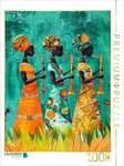 CALVENDO Puzzle Drei Frauen mit Musikinstrumenten in Afrika 1000 Teile...