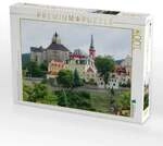 CALVENDO Puzzle Elbogen, Loket, das b&ouml;hmische Rothenburg in Tschechien 1000...