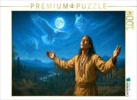 CALVENDO Puzzle Krafttier Reise - Spiritualit&auml;t der Indianer 1000 Teile Lege-Gr&ouml;&szlig;e