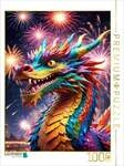 CALVENDO Puzzle Feuerwerksdrache - Farben der Magie 1000 Teile Lege-Gr&ouml;&szlig;e...