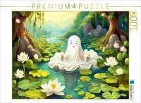CALVENDO Puzzle Lotus 1000 Teile Lege-Gr&ouml;&szlig;e 64x48cm Foto-Puzzle f&uuml;r...
